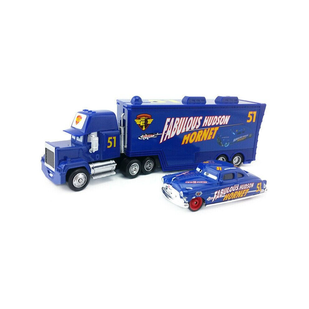 (#5) Pixar Cars Mack Lightning McQueen King Jackson Storm Truck Car Toy