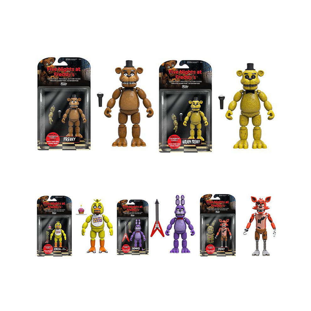 Golden freddy deals action figure