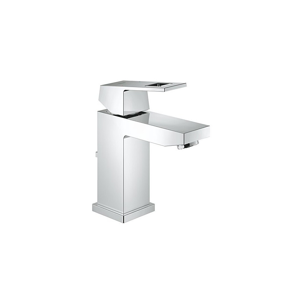 Grohe 23127000 | Eurocube Bathroom Tap | S | Pop-Up Waste