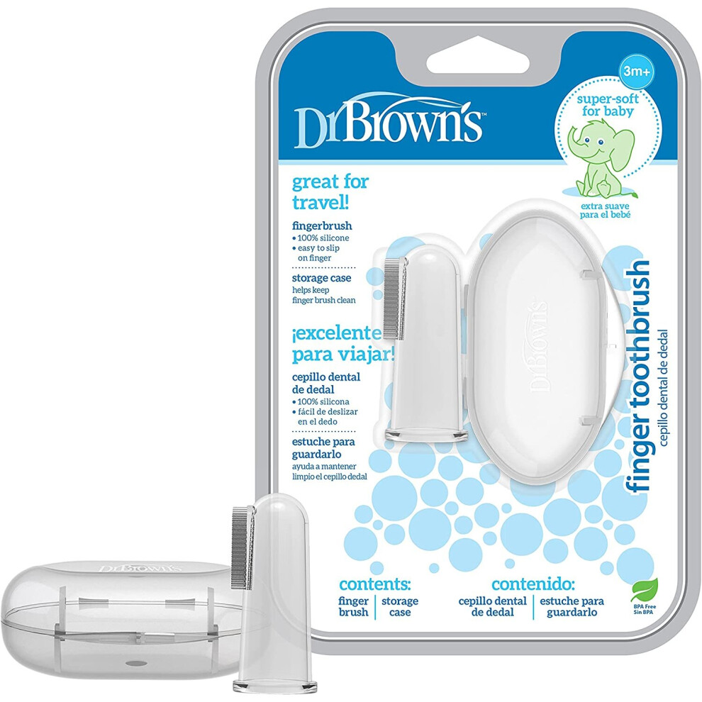 Dr Brown's Dr. Brown's Hg010 - Dr. Brown's Finger Toothbrush