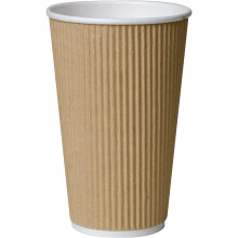 Takeaway Coffee Ripple Cups 16oz x100
