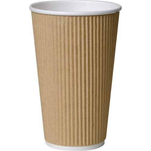 Takeaway Coffee Ripple Cups 16oz x100