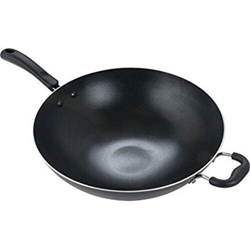 Tefal Tefal Jumbo 36cm Aluminium Wok with Helper Handle