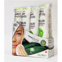 Delon 100% Cleansing Cotton Rounds, 800 Count