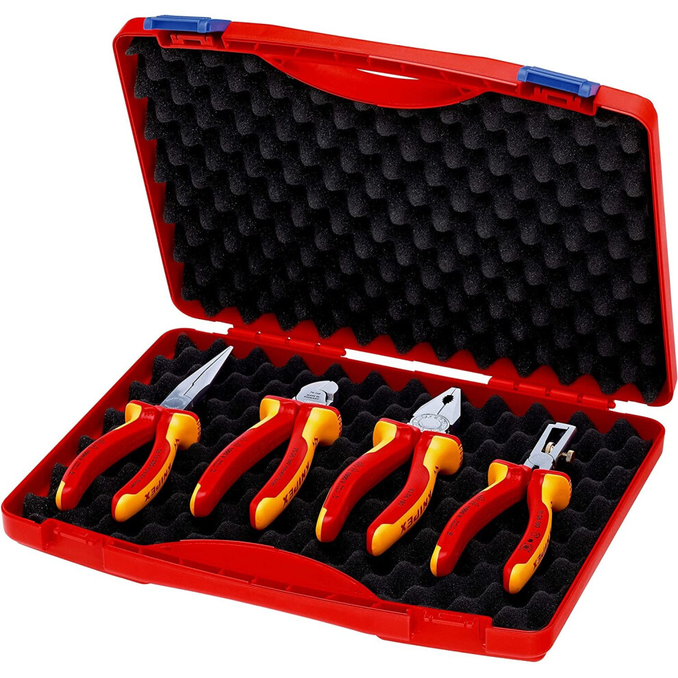 KNIPEX Tool Box "RED" Electric Set 1 00 20 15