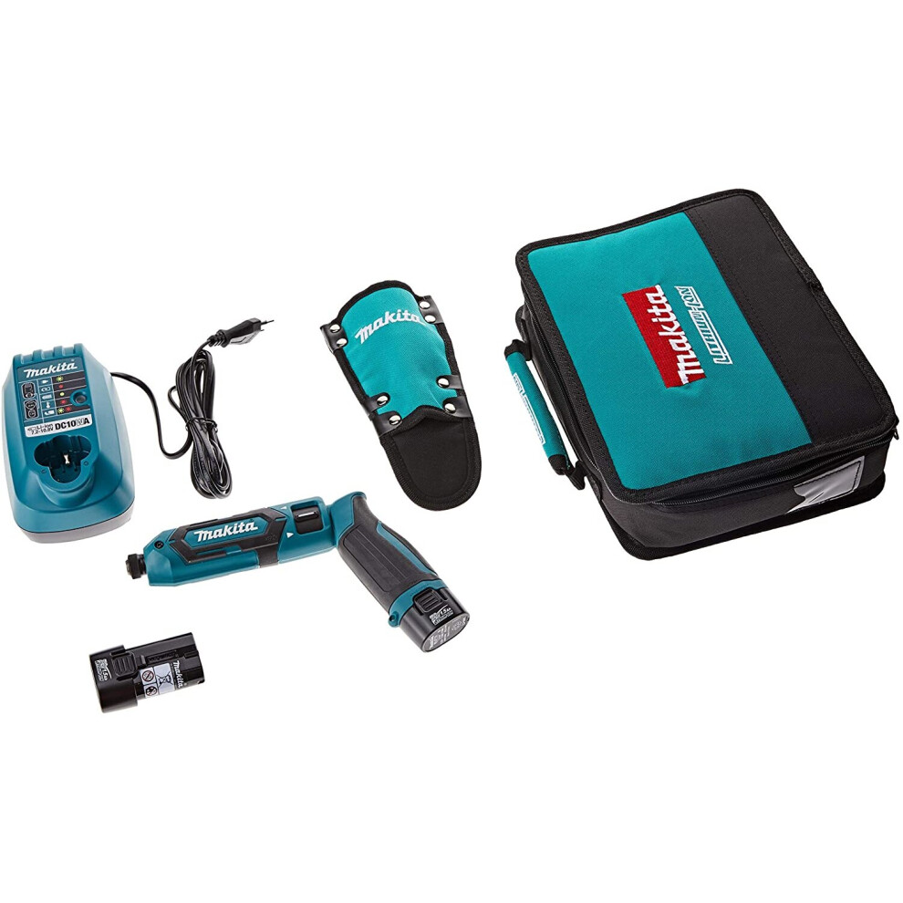 Makita TD022DSE Impact Driver, 7.2 V, Blue