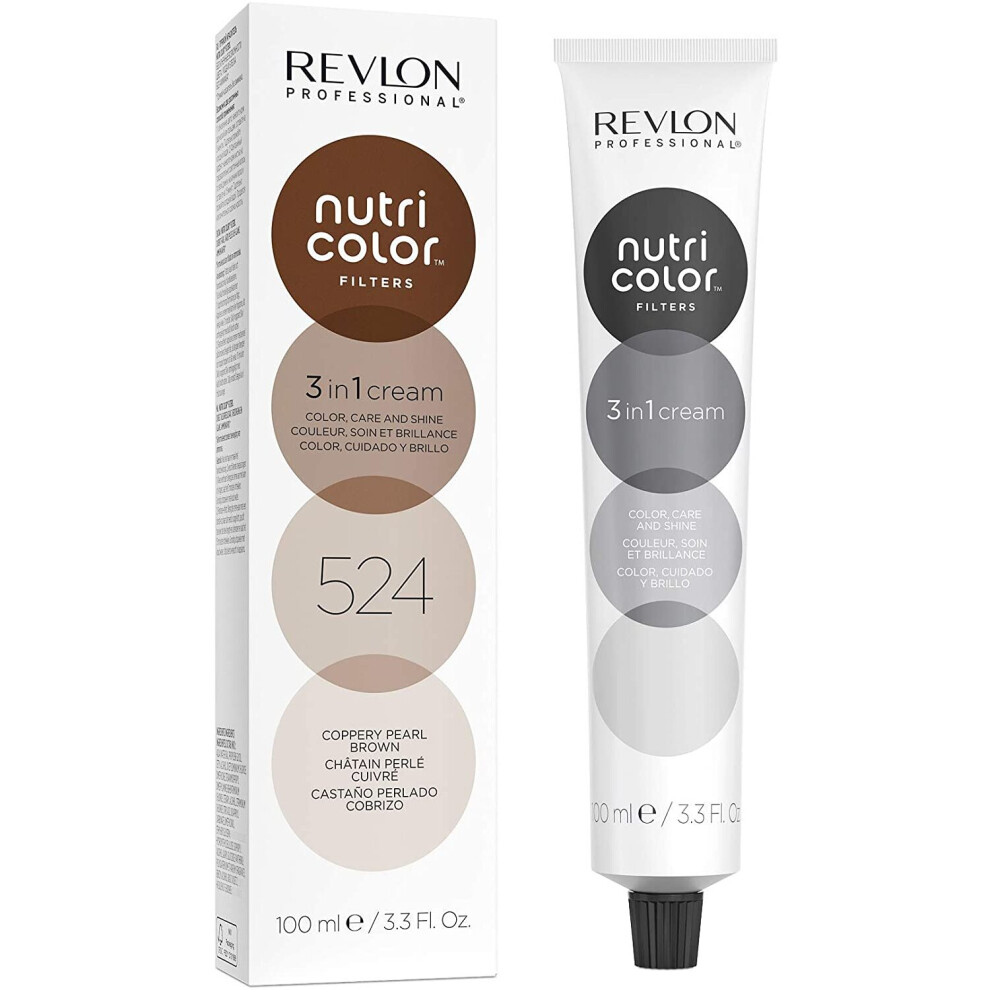 Revlon Nutri Color Filters 524 Coppery Pearl Brown 100ml