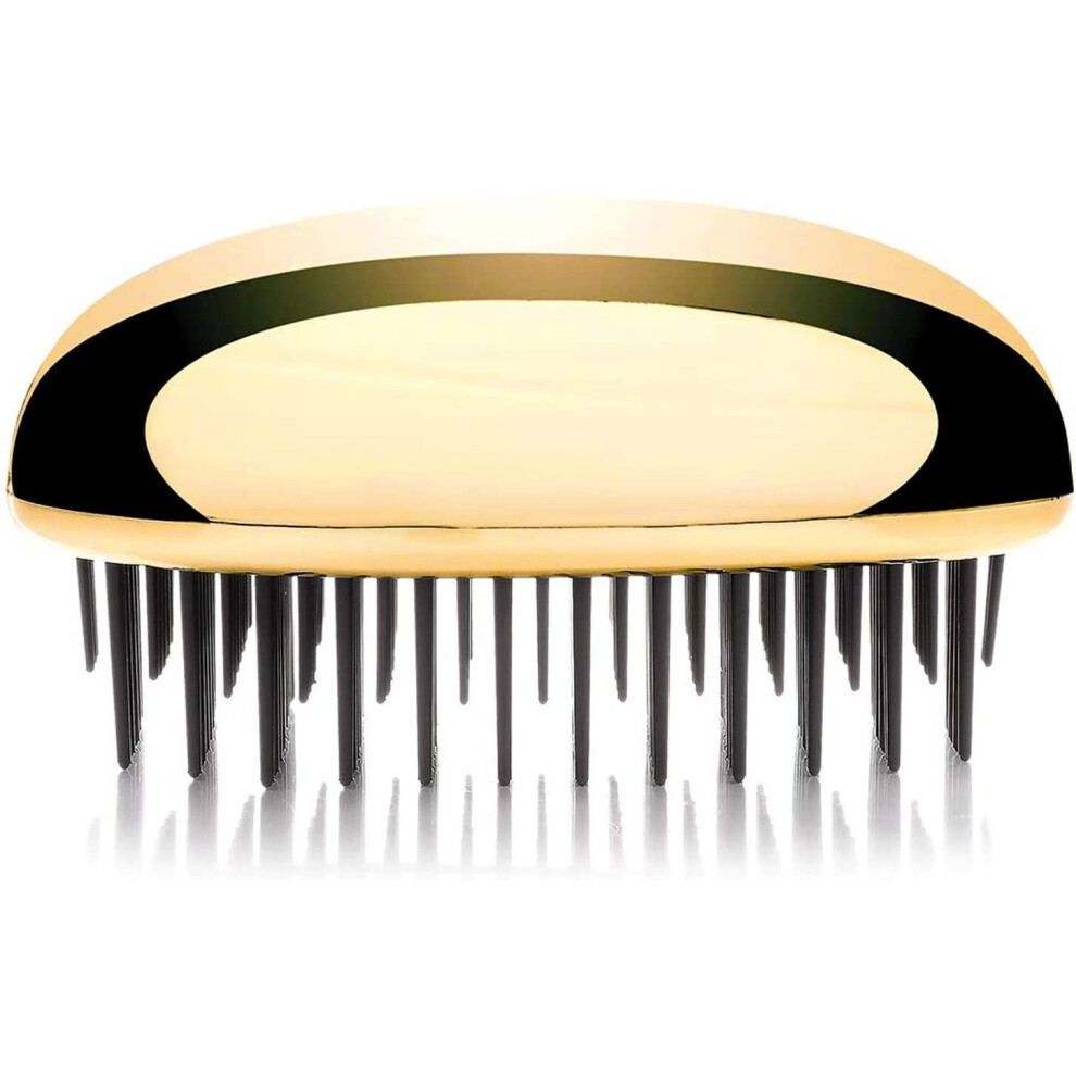 Kent Pebble Travel Hairbrush, Gold