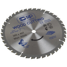 SIP 10" 305 x 30mm TCT40 Circular Blade