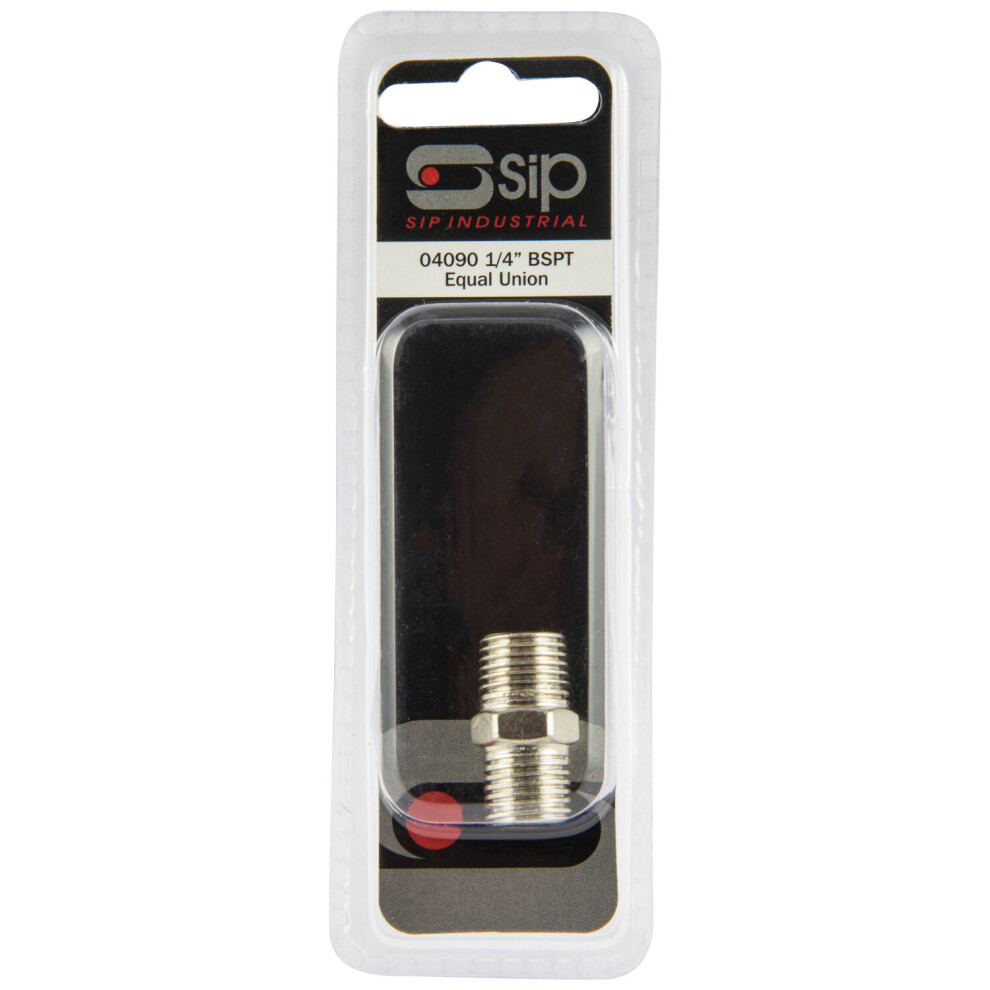 Sip 1/4" X 1/4" Equal Union Adaptor Pack 5012713040902