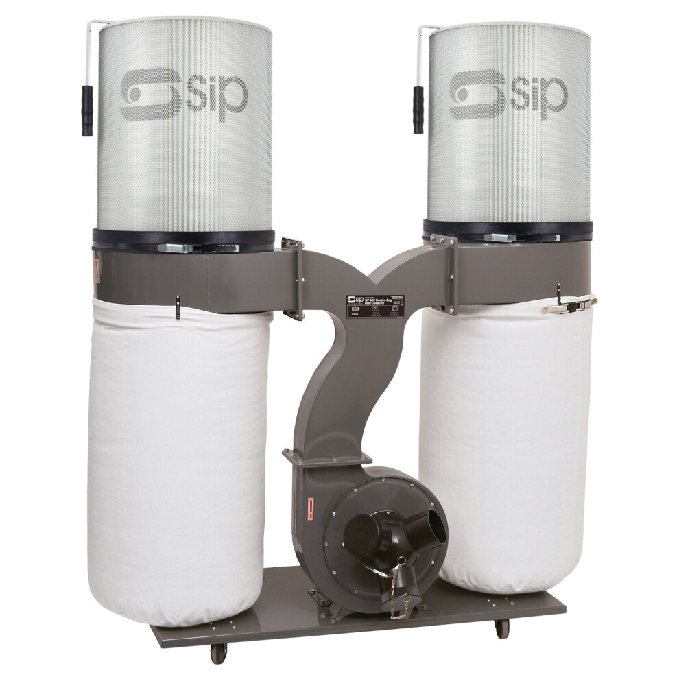 Sip 3Hp Double Cartridge Dust Collector Package 5012713019946