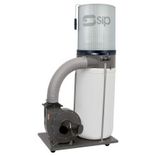 SIP 2HP Single Cartridge Dust Collector Package