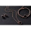 (Black) Four Leaf Clover Jewellery Set 1