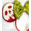 Disney Minnie Mouse Red Green sequence glitter spooky ears headband Halloween 2
