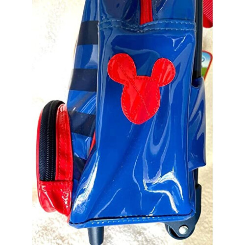 Disney Mickey Mouse Wheeled Rolling Trolley Bag for School and Holiday 2