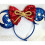 Disney Mickey Mouse Wizard blue sequence ears headband Halloween for kids 4