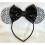 Disney Minnie Mouse Black sequence glitter Star Wars ears headband Halloweenl 4