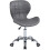 Grey PU Adjustable Swivel, Chrome Base Modern Office Home Chair Best 1