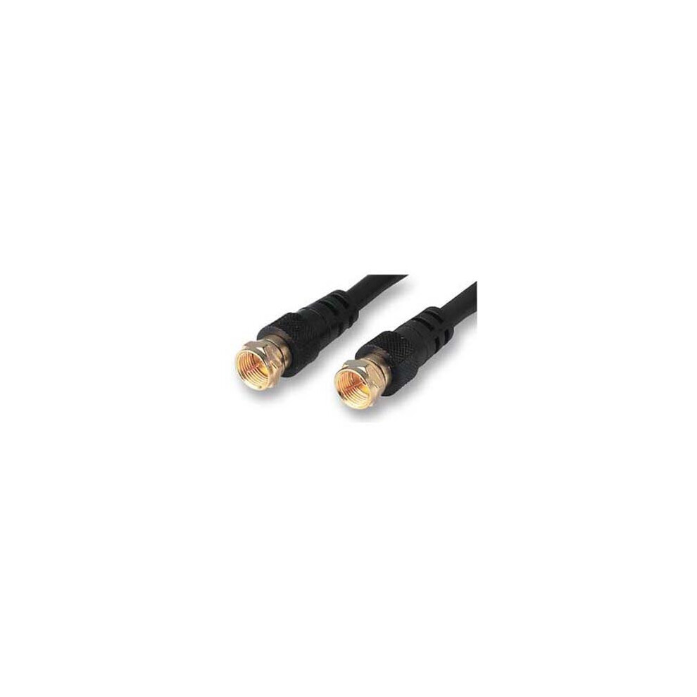 Aptii F Plug To F Plug Satellite Cable Coaxial Lead 0.5M Black 5055385876172