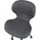 Grey PU Adjustable Swivel, Chrome Base Modern Office Home Chair Best 5