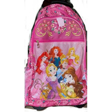 Princess Merida Ariel Rapunzel Belle trolley backpack kids school