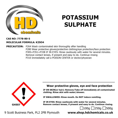 (250g) Potassium Sulphate Soluble Fruit Veg Fertiliser 1