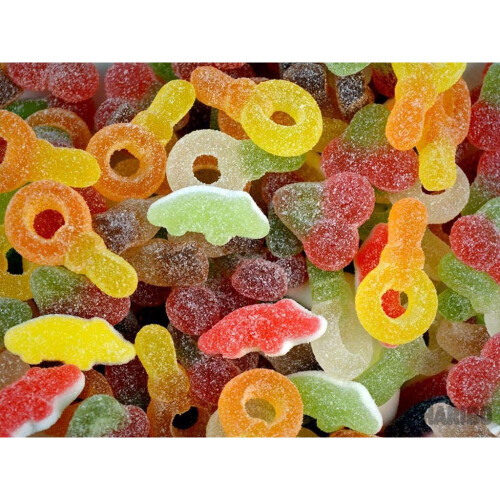 Haribo Tangfastics 1kg Sweets Party Tub On OnBuy