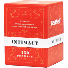 Intimacy Deck by BestSelf - 150 Engaging Conversation Starters for Couples to Strengthen Their Relationship, Romance, Trust, Openness and