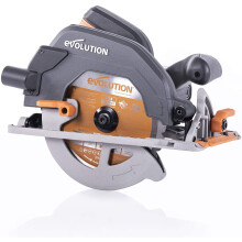 Evolution Power Tools R185CCS Multi-Material Circular Saw, 1600 W, 230 V-Domestic