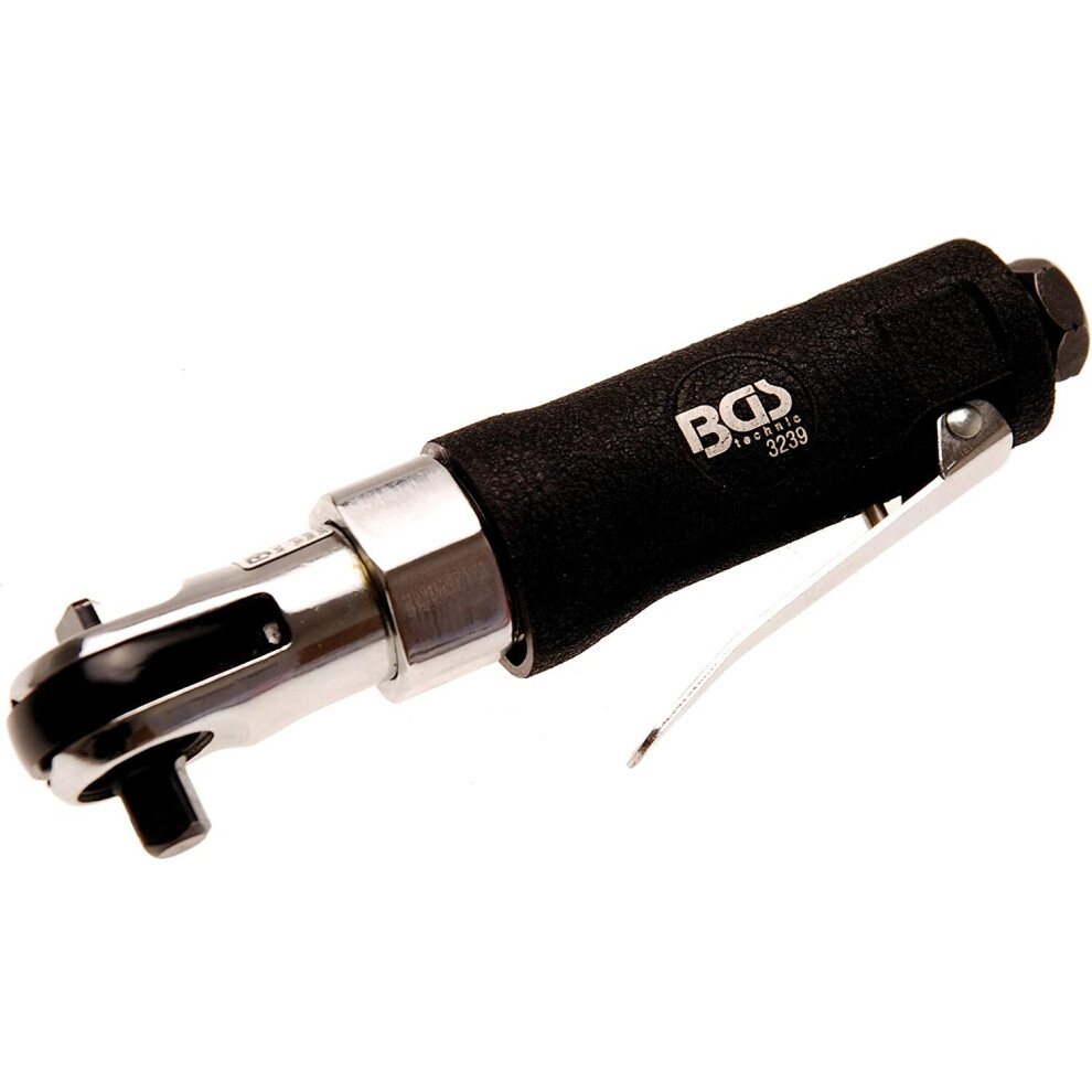 BGS 3239 | Druckluft-Ratschenschrauber | 10 mm (3/8") | 34 Nm | Länge 175 mm | mit Kugelsicherung, Compressed air Ratchet Screwdriver, (3/8 inch), 