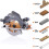 Evolution Power Tools R185CCS Multi-Material Circular Saw, 1600 W, 230 V-Domestic 2