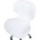 White PU Adjustable Swivel, Chrome Base Modern Office Home Chair Best 5