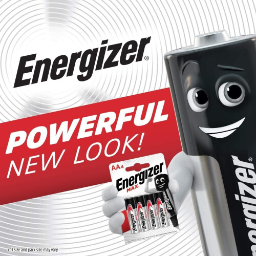 Energizer Alkaline Battery AAA 1.5 V Max 4-Blister 2