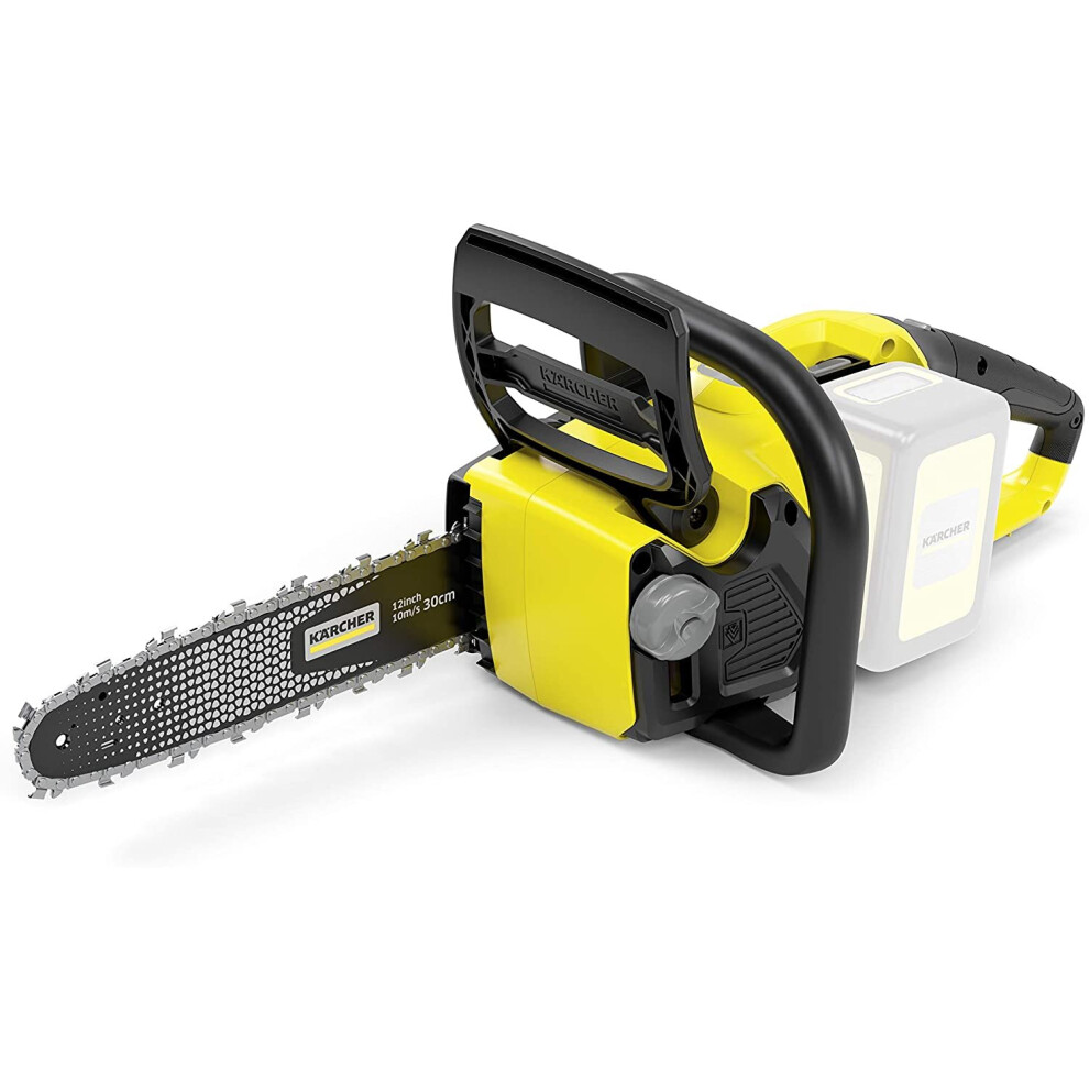 Kärcher 14440010 Cws Csw 18-30 Cordless Battery Chainsaw (Machine Only), 18 V, Lemon Tree