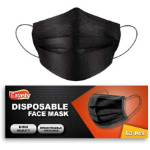 50 PCS Face Masks disposable for Adults,Disposable Protective Breathable Face Coverings,Motorbike_Face_Masks Breathable,Anti Haze Family Cover
