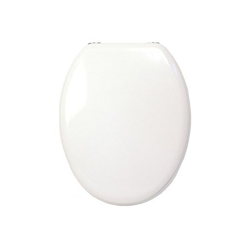 Sabichi Toilet Seat, Plastic, White