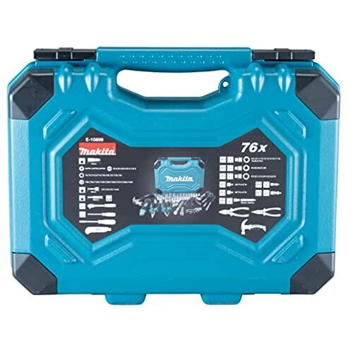 Makita Coffret di attrezzi da 76 pezzi in valigetta - MAKITA E-10899 2