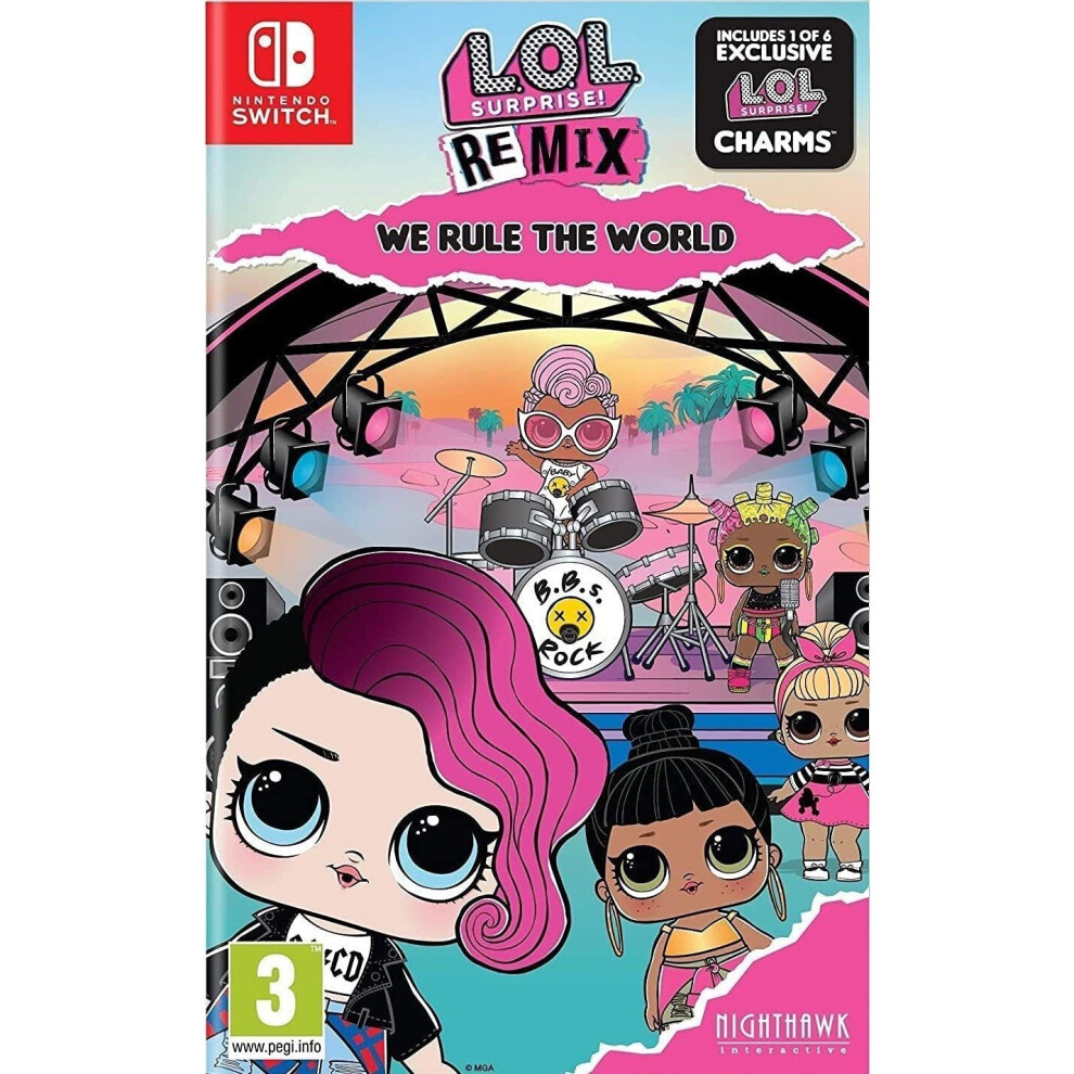 Nintendo L.o.l. Surprise! - Remix Edition: We Rule The World French Box - Multi Language In Game | Switch | Video Game