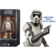 Hasbro Star Wars Black Series Line Carbonized Collection Scout Trooper Action Figure