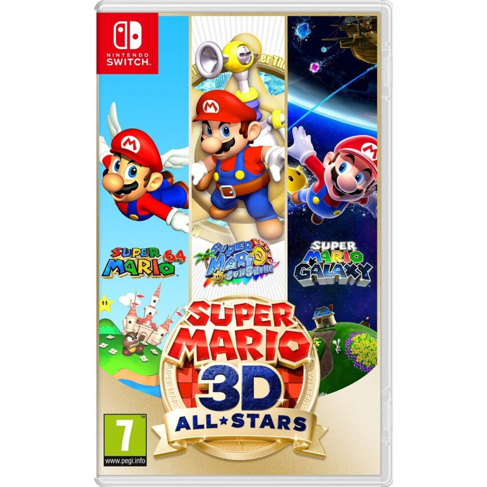 Super Mario 3D All-Stars English/Nordic Box | Nintendo Switch | Video Game