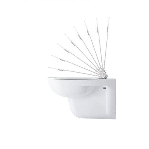 Duravit D-Code 0067390000 Toilet Seat with Soft Close Hinges White 1