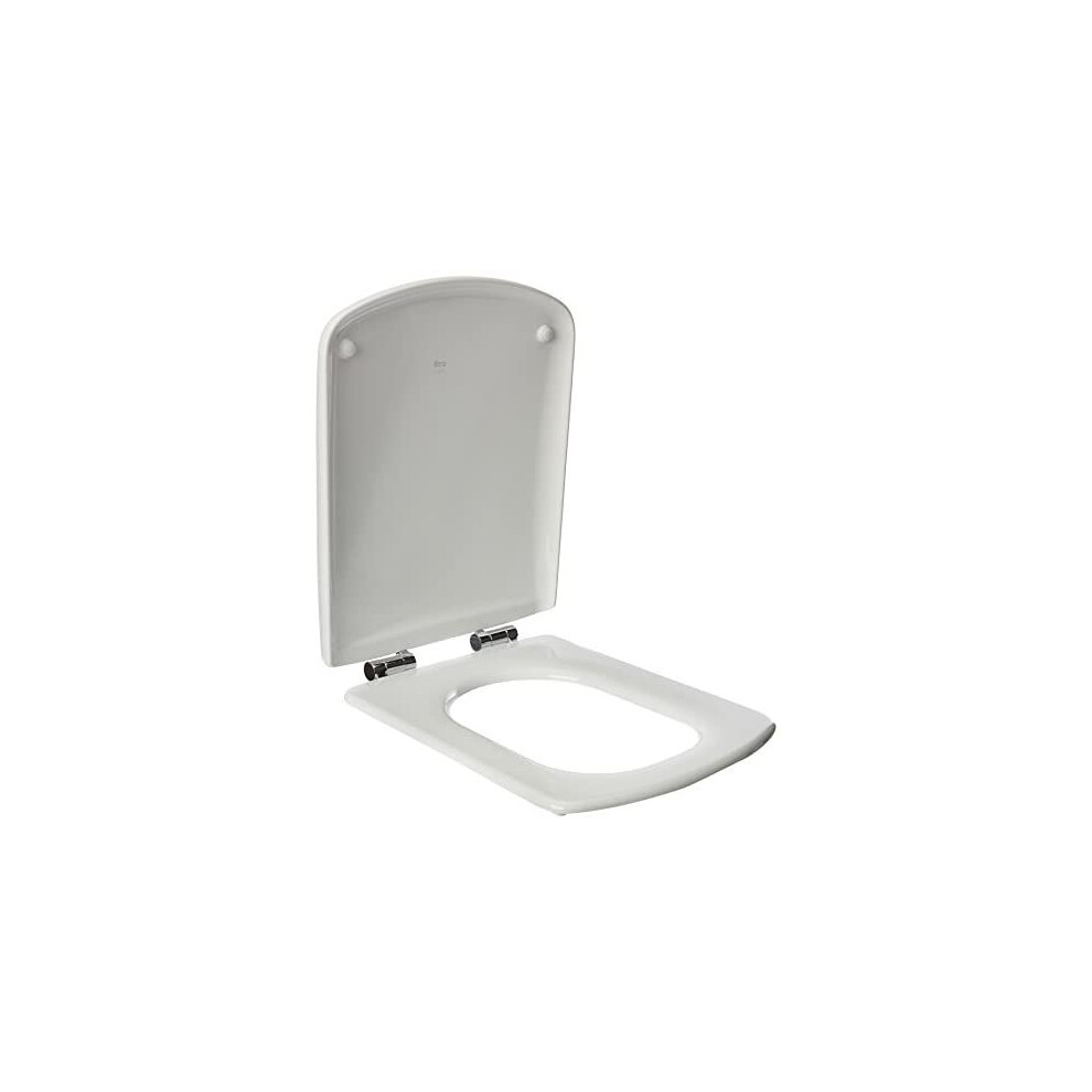 Roca Sydney WC Toilet Seat with Soft Close Hinges in White