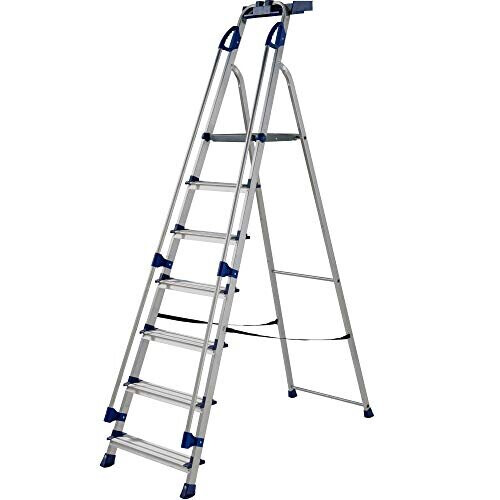Werner 705 Series Aluminium Workstation Stepladder (7 Step)