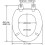 Bemis Bemis 5000ZAR766 Chicago Toilet Seat, Soft Cream 4