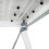 2 Step Steel Portable Folding Heavy Duty Ladder, Compact Folding Metal Stepladder Stool 4
