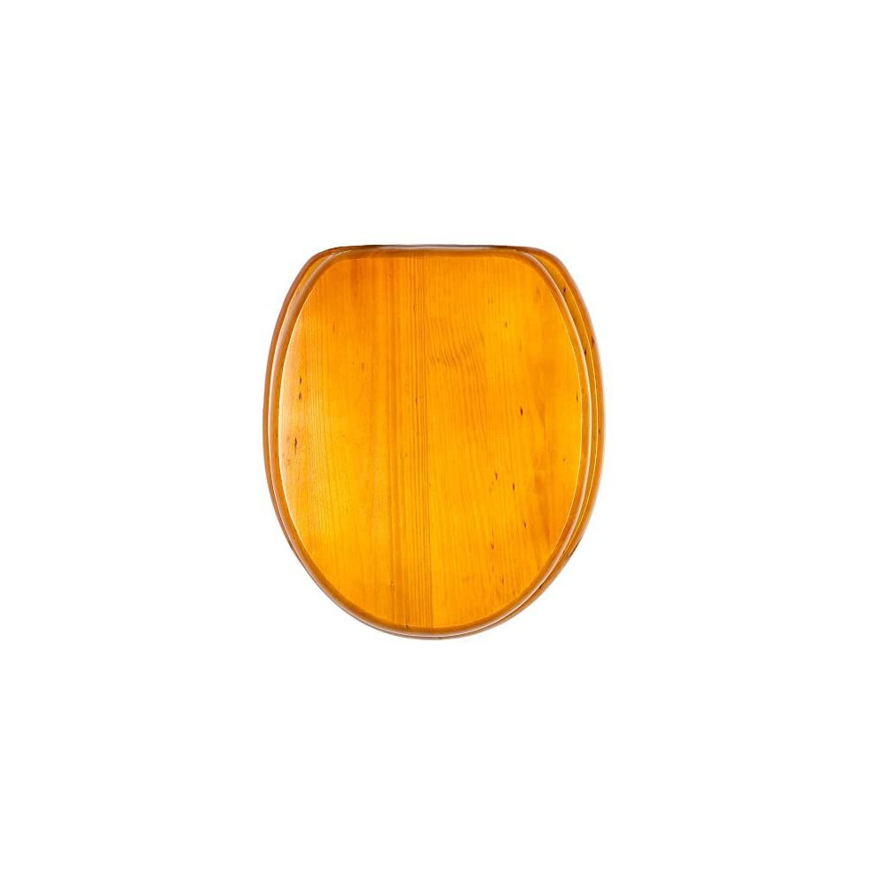 Toilet Seat | High-Quality Surface | Stable Hinges | Easy To Mount | Wood 820103867054