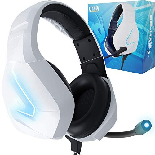 Orzly Gaming Headset for PC and Gaming Consoles PS5, PS4, XBOX SERIES X | S, XBOX ONE, Playstation 5 Nintendo Switch & Google Stadia Stereo soun
