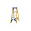 Werner Fibreglass Swingback Stepladder - 4 Tread 1