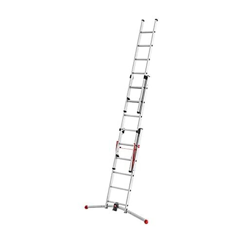 Hailo 9306-507 Profilot 2018 Aluminium Combination Ladder, Silver 2
