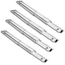 GFTIME 31cm - 42cm Universal Stainless Steel Burners Replacement For Nexgrill, Barbecook, Proficook, Brinkmann, Fire Mountain, Char-Broil, C